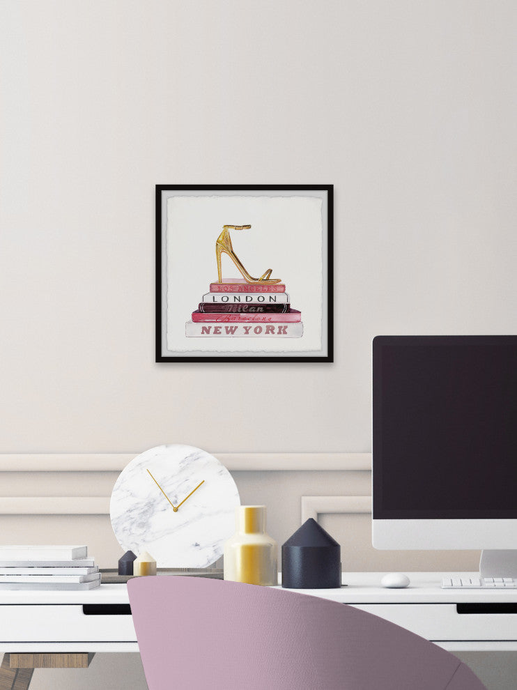 "Passion" Framed Painting Print, 24x24