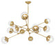 Robert Abbey RA-1215 12 Light Chandelier, Celeste
