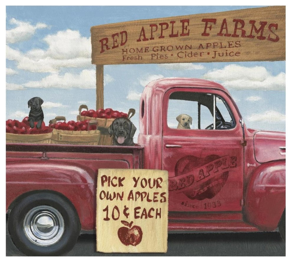 "Market Season" Digital Paper Print by James Wiens, 32"x29"