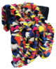Plutus Purple Yellow Black Amazonian Bird Faux Fur Luxury Throw Blanket, 60"x72"