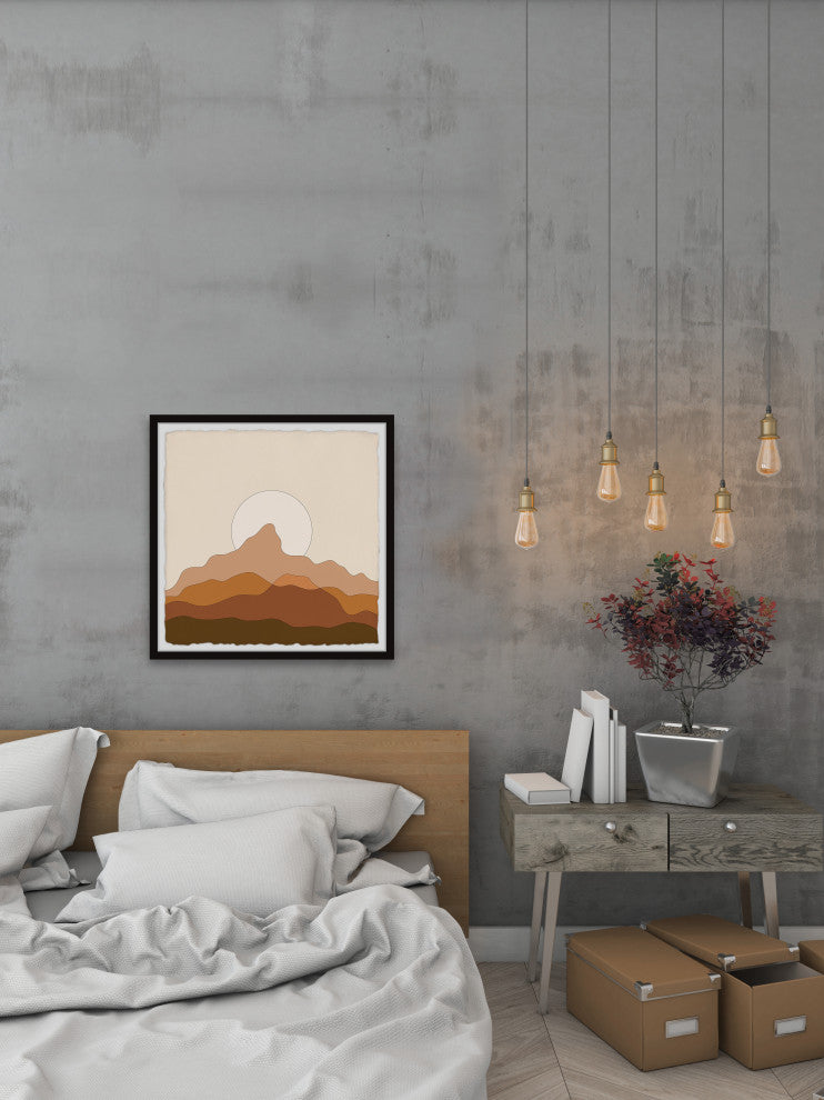 "Summer of Dreams" Framed Painting Print, 24x24