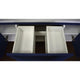 Salt 20Dx48" Floating Bathroom Vanity, Navy With Acrylic Top