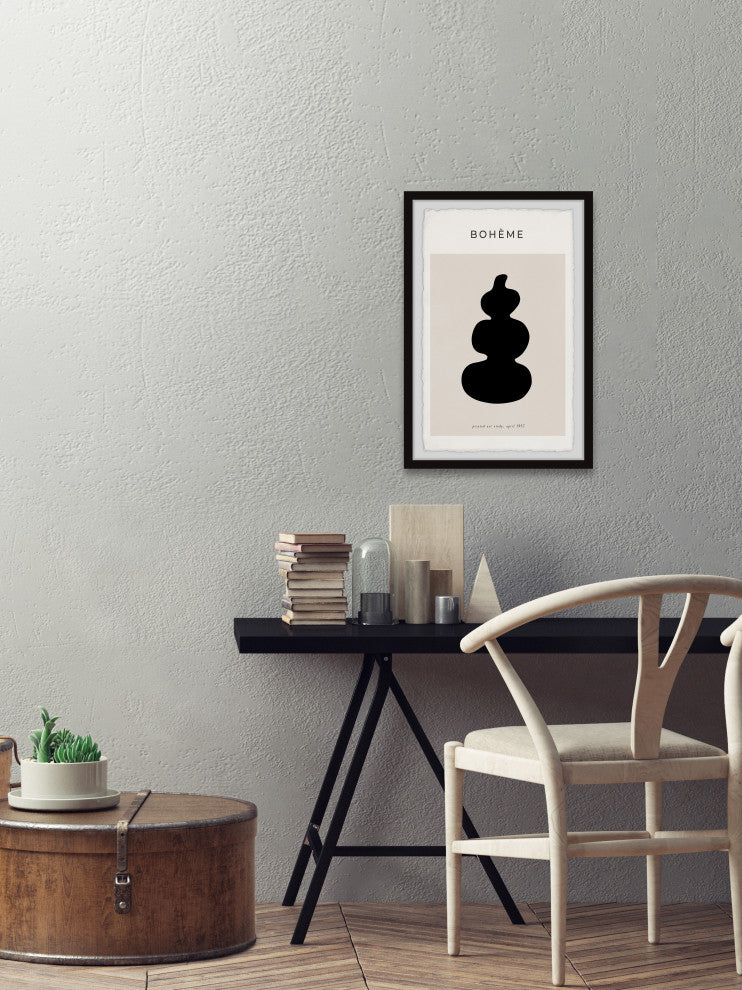 "Boheme" Framed Painting Print, 30x45