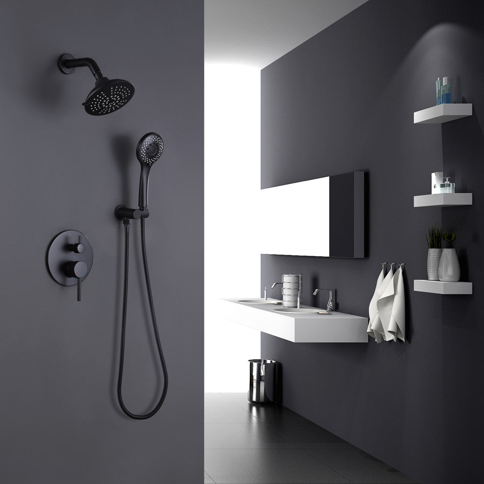 Pressure Balanced Shower Faucet with Handheld Shower