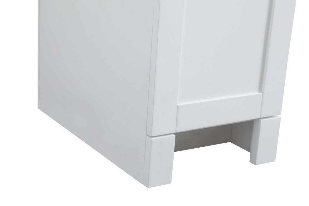 54" ADA Compliant Bathroom Vanity, White