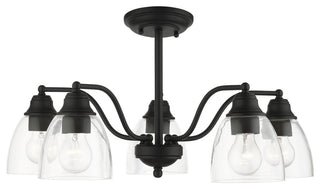 Black Transitional, Colonial, Updated Traditional, Chandelier