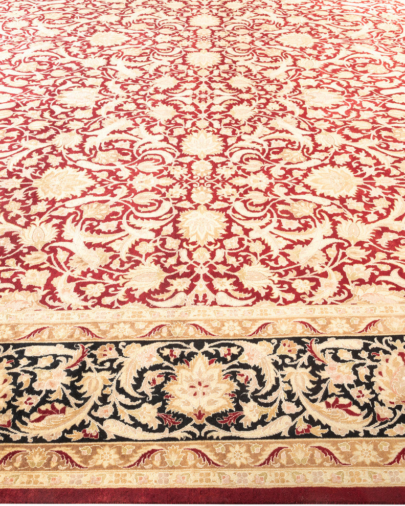 Mogul, One-of-a-Kind Hand-Knotted Area Rug Red, 9'2"x12'5"