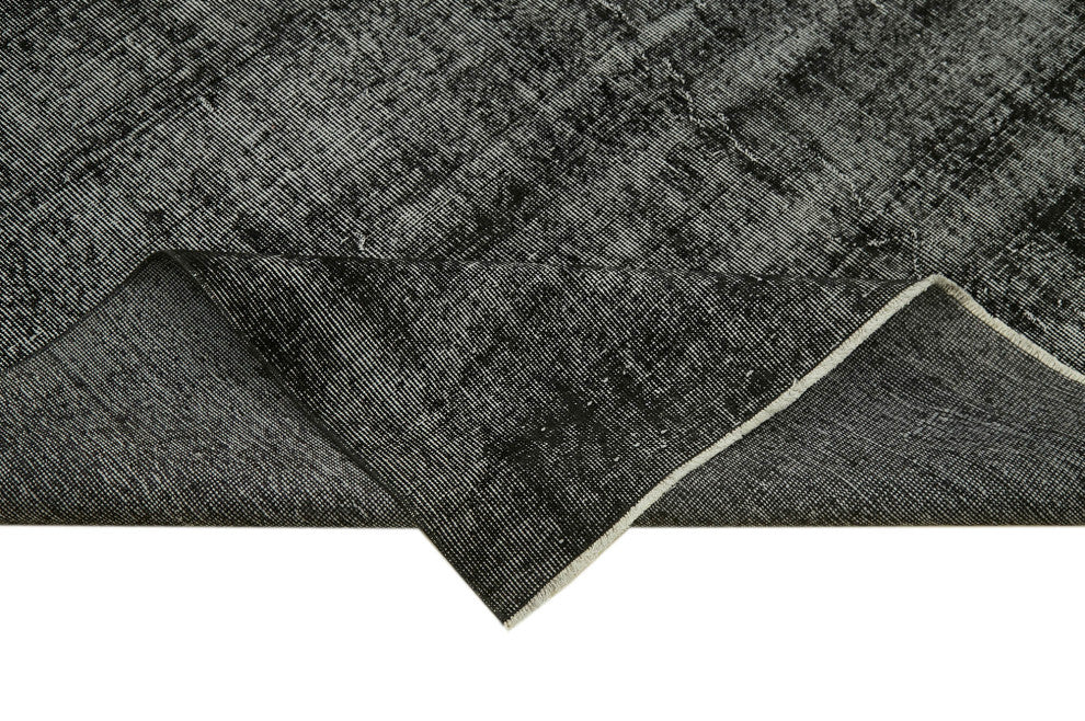 Rug N Carpet - Handwoven Turkish 6' 10'' x 10' 0'' Distressed Over-dyed Rug