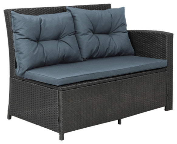 6 Piece Pool Furniture Set Outdoor Sectional Sofa Outdoor Patio Set