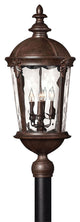 Hinkley Windsor Large Post Top Or Pier Mount Lantern, River Rock