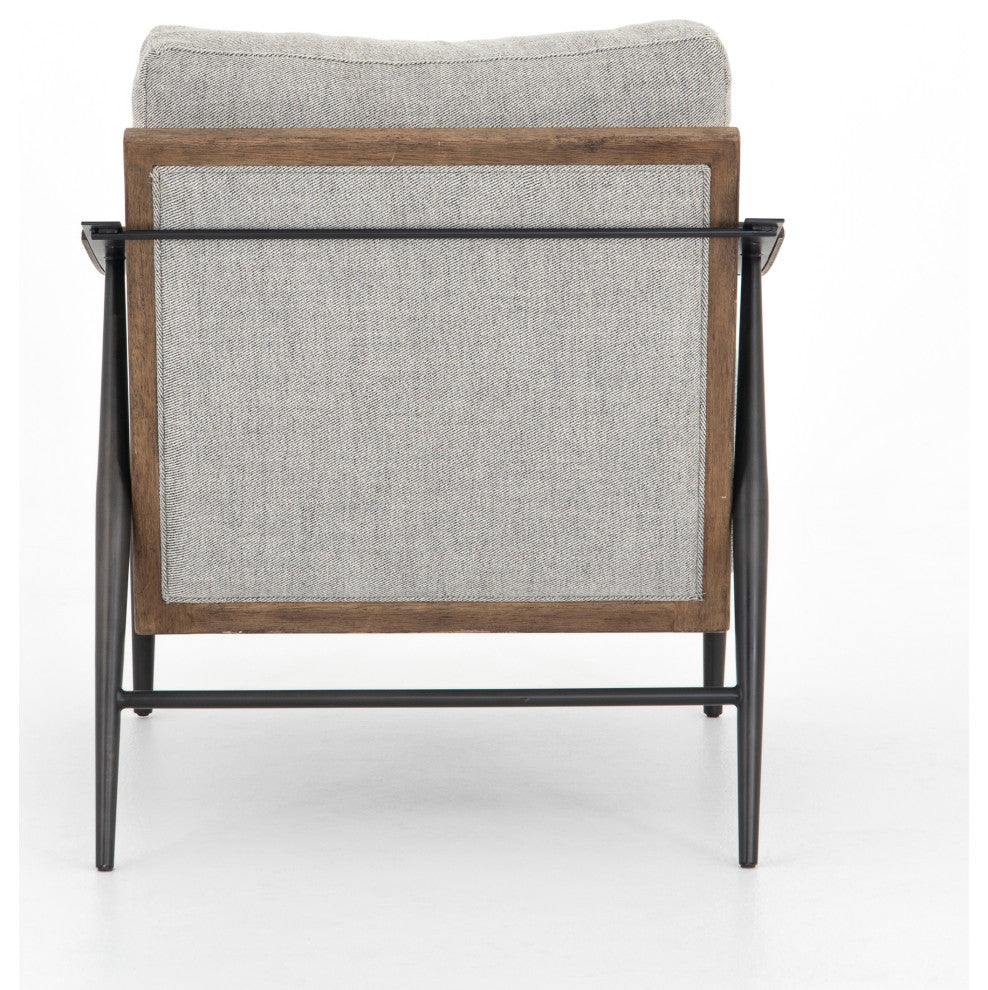 Kennedy Chair-Gabardine Grey