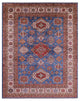8' 2" X 10' 3" Super Kazak Hand Knotted Rug Q9515