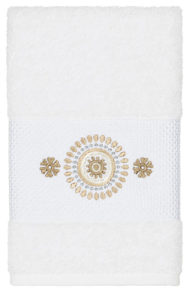 Isabelle Embellished Hand Towel
