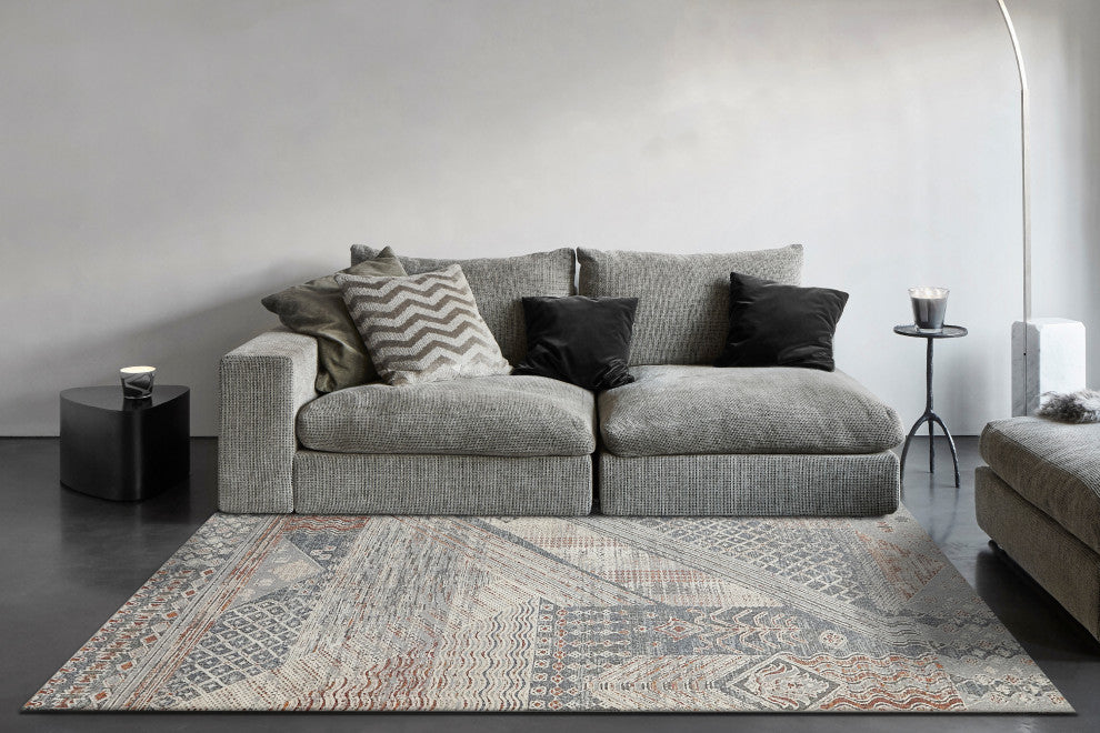 Dynamic Rugs Sanka Polyester/Polypropylene Machine-Made Area Rug 6.7x9.6'