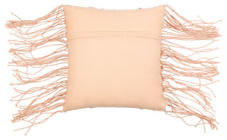 Surya Punta Dusty Pink Pillow Shell With Down Insert 22"H X 22"W