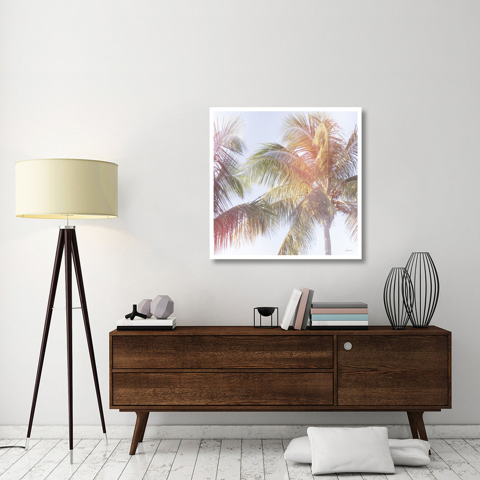 "Dream Palm III" Digital Paper Print by Sue Schlabach, 38"x38"