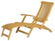 Anders Teak Folding Outdoor Deck Chair Lounge
