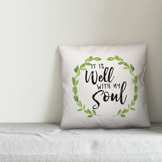 It is Well with my Soul 20x20 Throw Pillow