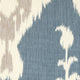 Taman Ikat Blue Throw Pillow, 16x16
