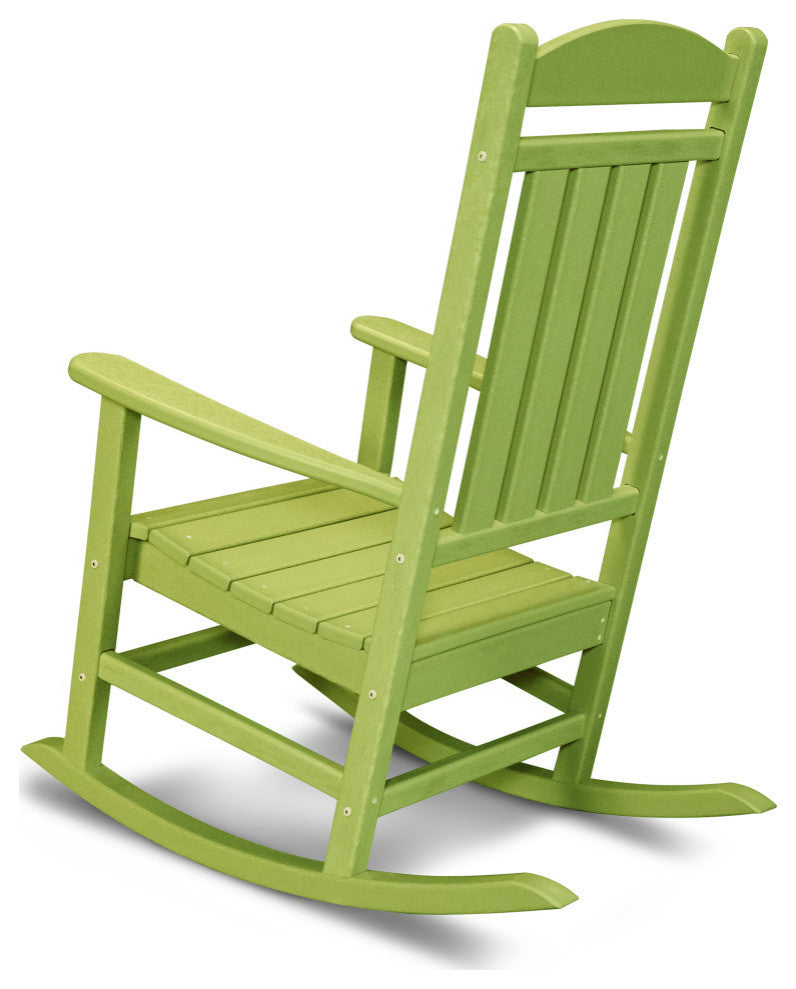 Polywood Presidential Rocking Chair, Lime
