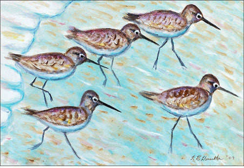 Sandpipers Door Mat 18x26