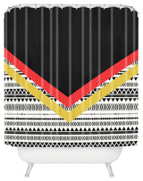 Allyson Johnson Mixed Aztec 2 Shower Curtain