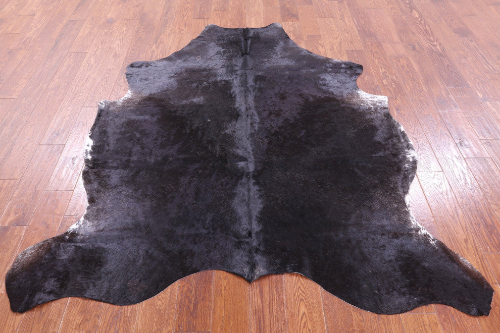 6' 8" X 5' 9" Natural Cowhide Rug C1819