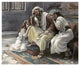 "David Mourns His Son Ammon" Digital Paper Print by James Tissot, 18"x15"