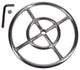 12" Round Fire Pit Burner Ring, Stainless Steel, Double Ring