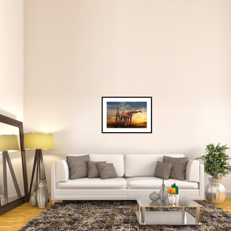 "Untitled" Framed Digital Print by Anna Cseresnjes, 38x27"