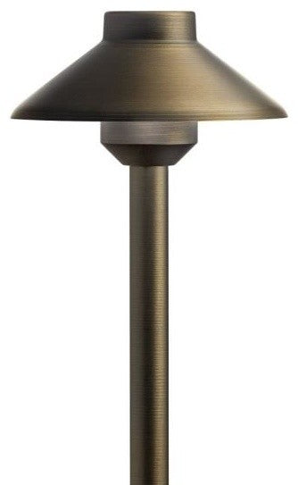 Kichler LED Outdoor Pathway Light in Centennial Brass