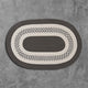 Colonial Mills Rug Crescent Gray Runner, Oval