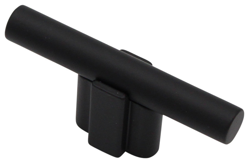 Smooth T-Knob, Matte Black