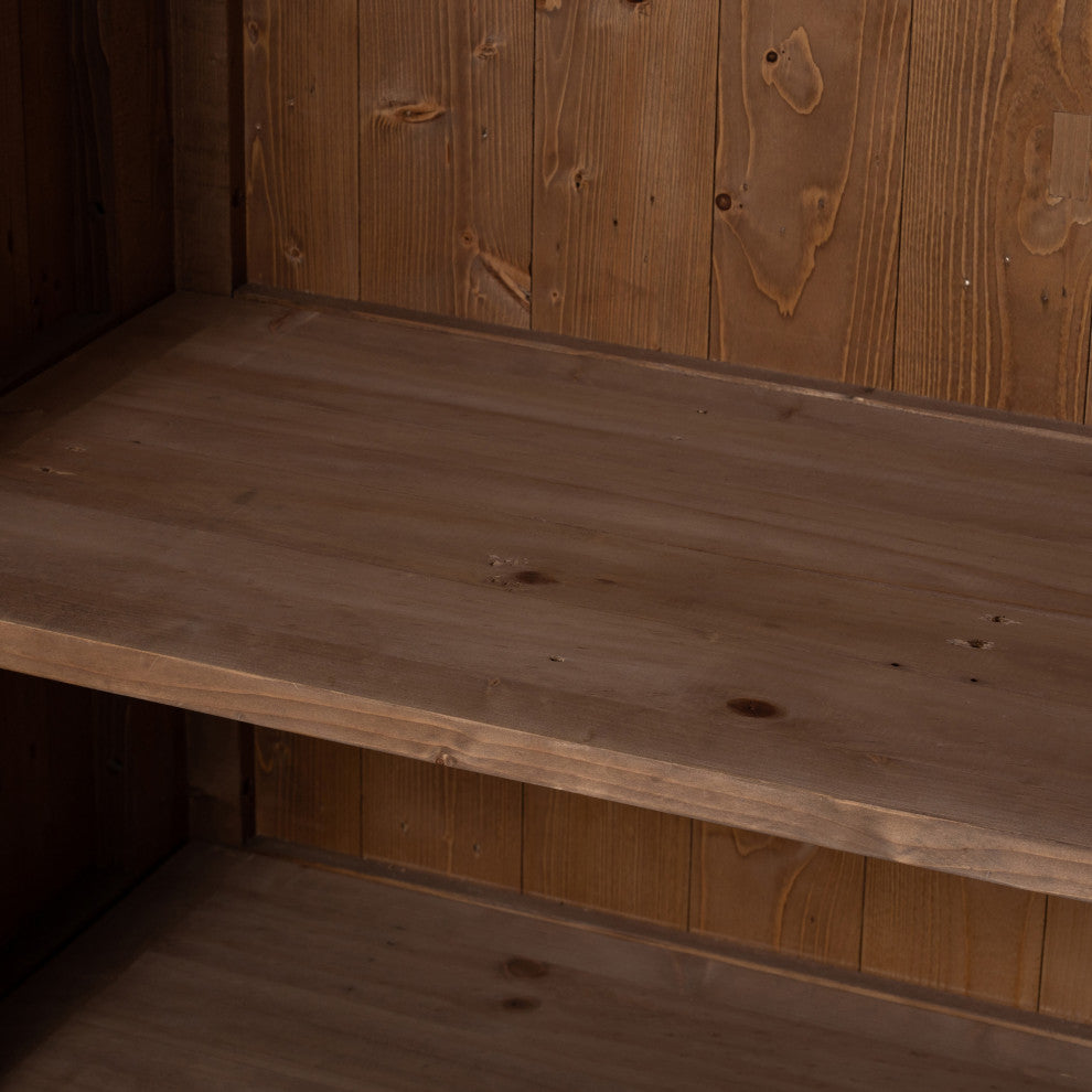 Everson Cabinet, Scrubbed Teak