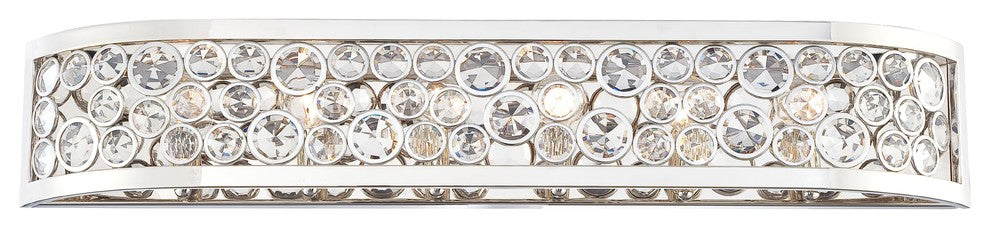 Magique 6-Light Bath, Polished Nickel