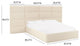 Eliana Cream Velvet Queen Wings, Set of 2