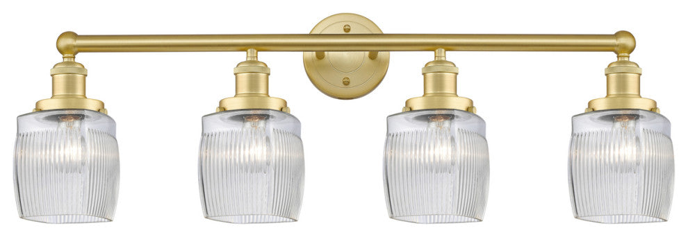 Innovations Colton 4 33" Bath Vanity-Light Satin Gold