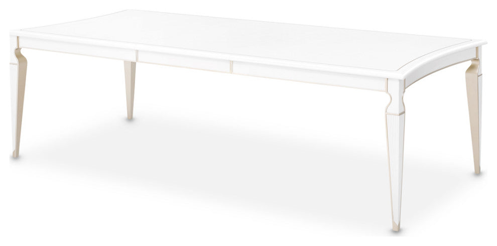 La Marisia Rectangular Dining Table, Creamy Pearl