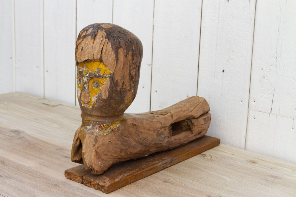 Antique Javanese Folk Carving