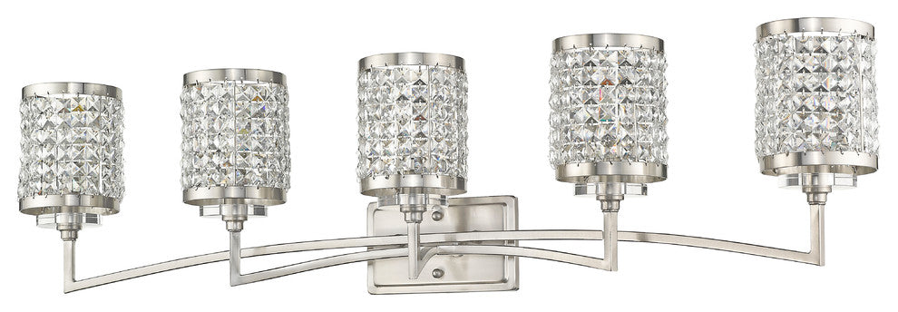 Grammercy Bath Light, Brushed Nickel