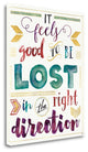 "Lost In Words I" By Jess Aiken, Giclee Print on Gallery Wrap Canvas