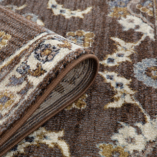 Jordan Bea Power-Loomed Polypropylene Area Rug, Brown, 2'7" X 10"