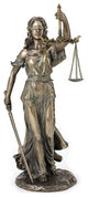Blind Lady Justice Statue Sculpture Figurine