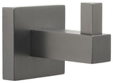 Italia Catania Series Single Robe Hook in Gunmetal Finish