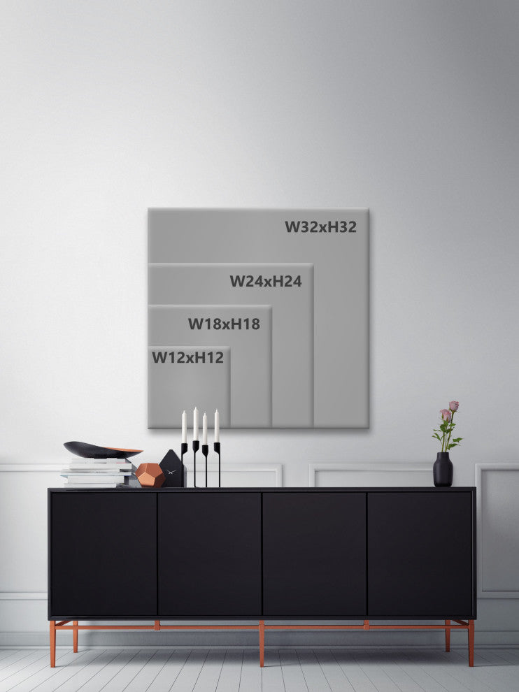 "We Count Days" Framed Painting Print, 24x24