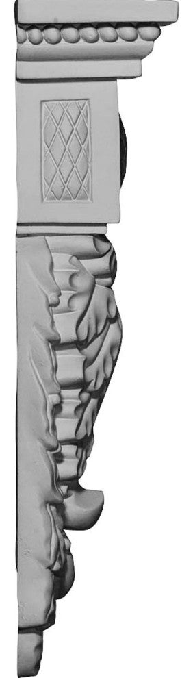 4 1/4"W x 2 1/2"D x 10 7/8"H Hampshire Large Drop Corbel
