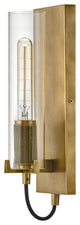 Hinkley Ryden 16.5" Single Light Sconce, Heritage Brass