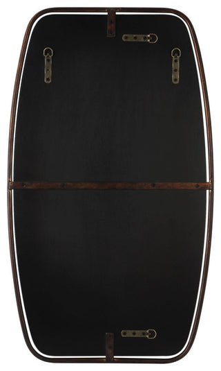 Uttermost 097-CANILLO-MIRROR Canillo 21-1/8" W x 36-1/8" H - Distressed Dark