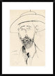 "Dermee" Framed Digital Print by Amedeo Modigliani, 21x30"
