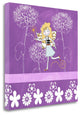 "Purple With Fairy" By Linda Woods, Giclee Print on Gallery Wrap Canvas